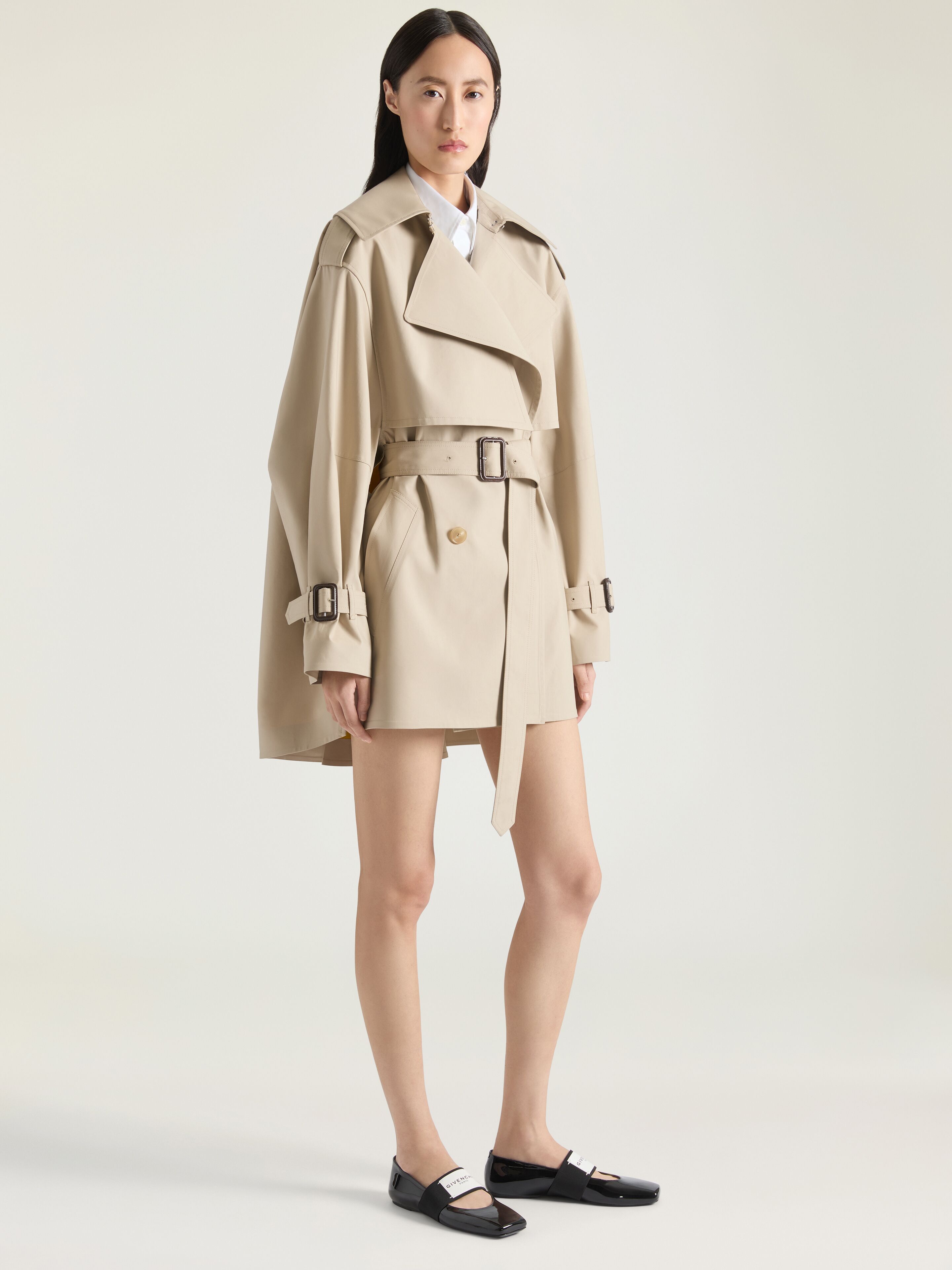 Cocoon short trench in cotton